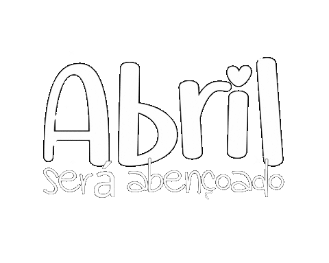 Abril Sticker