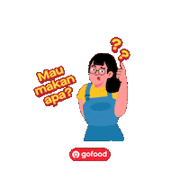 Dinner Indonesia Sticker by GoFoodPartners