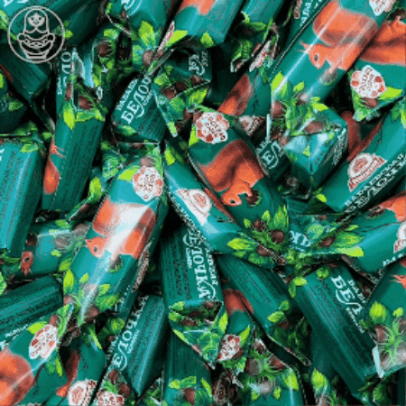 BrightonConey giphygifmaker candy squirrel russian GIF
