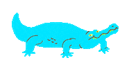 Crocodile Yacare Sticker by JIP!