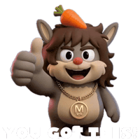 Happy Lets Go Sticker