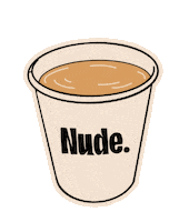 Coffee Cappuccino Sticker by Hey Nude