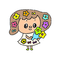 riekim0721 かわいい 女の子 riekim Sticker