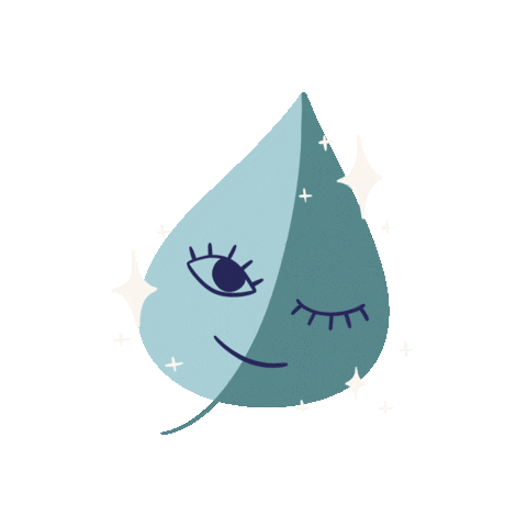 blvmchen giphyupload green wink glitter Sticker