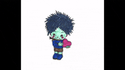 olivecouri happy heart baby kitsch GIF