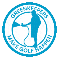 Golf Course Water Sticker by BIGGALtd