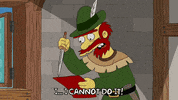 Yelling Season 20 GIF by The Simpsons