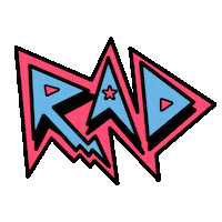 Rad Sticker by Aeropostale