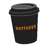 Cafe Latte Sticker by Wayfarer Coffee Roasters