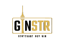 Logo Drink Sticker by GINSTR - Stuttgart Dry Gin