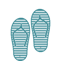 flipflops Sticker by Vendici Properties
