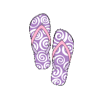 rugmandesigns holiday beach sun shoes Sticker