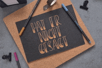 Serious Lettering GIF by STABILO