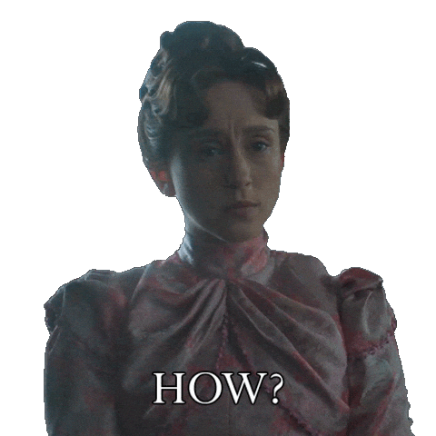 Confused Taissa Farmiga Sticker by HBO Max