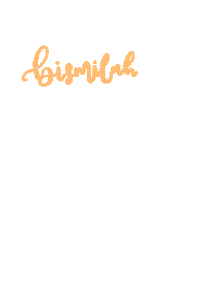Bismilah Sticker
