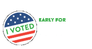 Voting 2020 Elections Sticker by Theresa Greenfield for Iowa