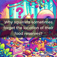 Animal Behavior Forgetfulness GIF by ExplainingWhy.com