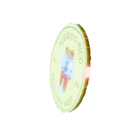 Puerto Rico 3D Sticker by Nomehas Visuals ™