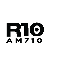 AM710 news black radio negro Sticker