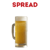 Christmas Beer Sticker by Outback Steakhouse