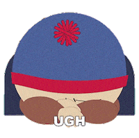 Stan Marsh Ugh Sticker by South Park