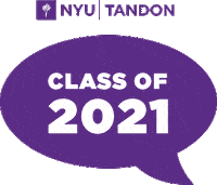 Class Of 2021 Sticker by NYU Tandon