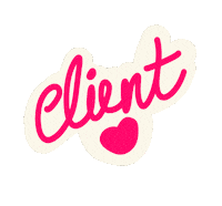 Clients Client Love Sticker
