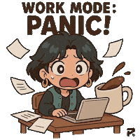 Hana Typing Fast Sticker by Persona