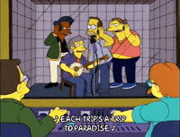 homer simpson band GIF