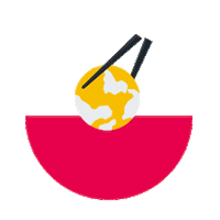 marcovasco miam voyage marco vasco bol miam voyage logo miam voyage Sticker