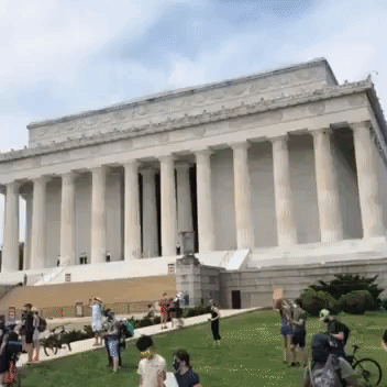 Thousands Gather at Lincoln Memorial to Protest Police Brutality