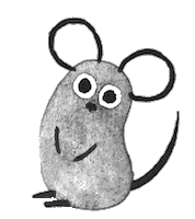 XPOM_XPOM christmas happy new year new year mouse Sticker