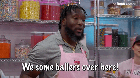 Brian Orakpo Ballers GIF by The Roku Channel