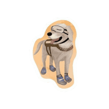 Sticker by Garras y Patas