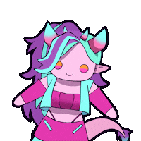 Happy Girl Sticker