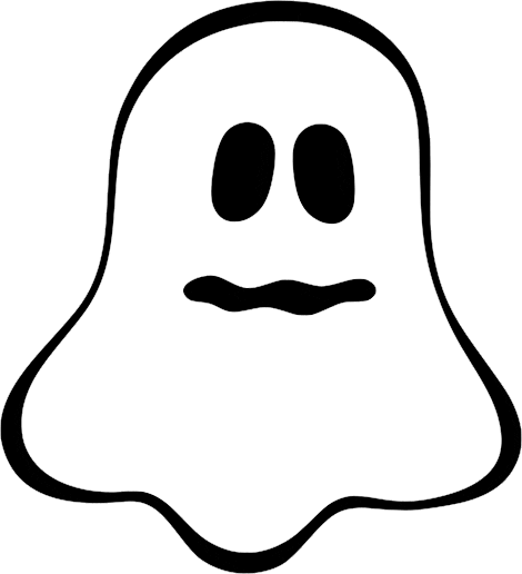 Halloween Ghost Sticker by ihnid