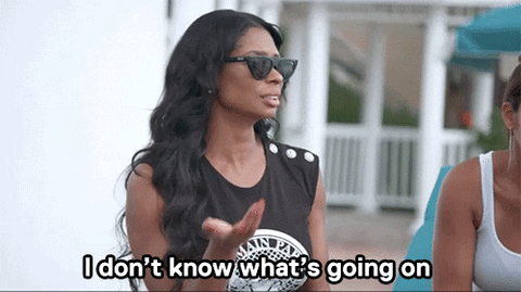 confused basketball wives GIF by VH1
