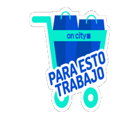 Sticker Oncity Sticker by On City