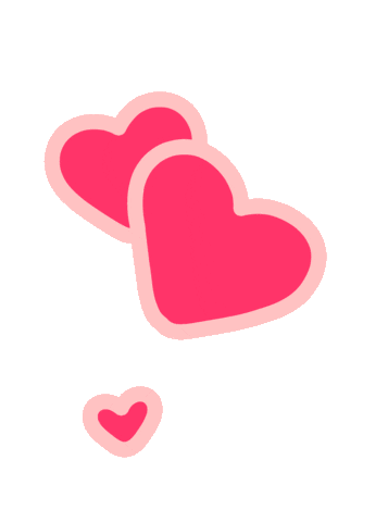 Heart Love Sticker by Poppy Deyes