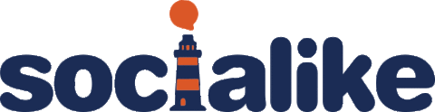 logo lighthouse Sticker by Socialike