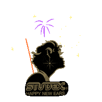 studex 2020 newyear happynewyear happynewyears Sticker