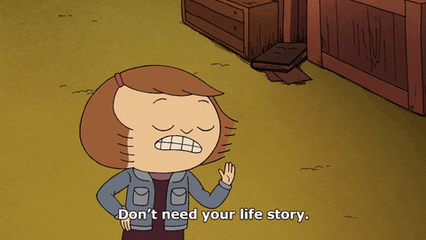 life story stop GIF by Cartoon Hangover