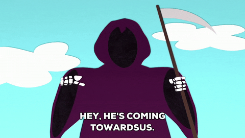 grim reaper death GIF by South Park 