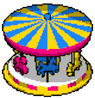 YupiePark park carousel brinquedo carrossel Sticker