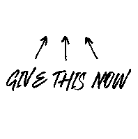 Circle Give More Sticker by Double Dutch