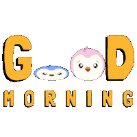 Good Morning Sticker by Pudgy Penguins