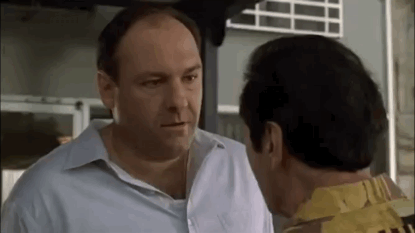 i dare you the sopranos GIF