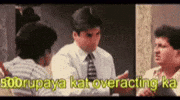 Hshta overacting akshay kuma GIF