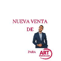 ArtInmobiliaria art martin inmo chema Sticker