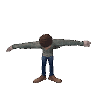 3D Portrait Sticker by Originals